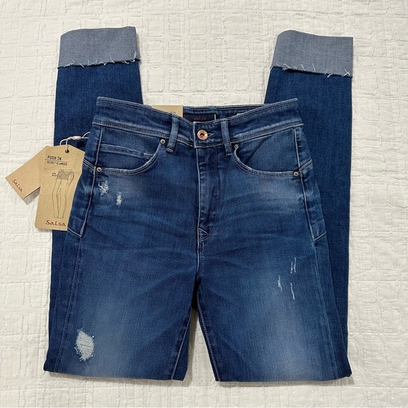 **NWT** Salsa Jeans - Push In Secret Glamour Jean - Picture 3 of 16